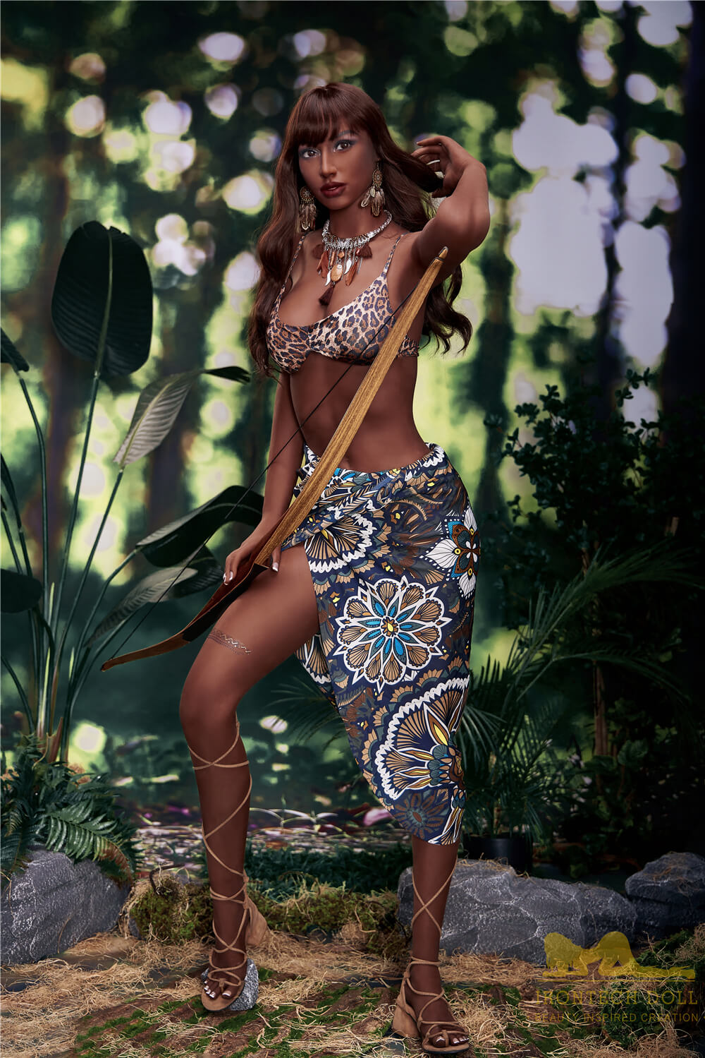 1P8A0373 Zara is a sexy high-quality TPE Black Female Sex Doll that has a slim and incredibly soft body and big soft breasts that are suitable for playing with. This doll measures 175 centimeters tall. It has three functional tunnels.