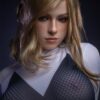 a stunning spider gwen sex doll in a Spiderwoman costume. Experience a unique blend of allure and adventure. Order now for an unforgettable addition to your collection!