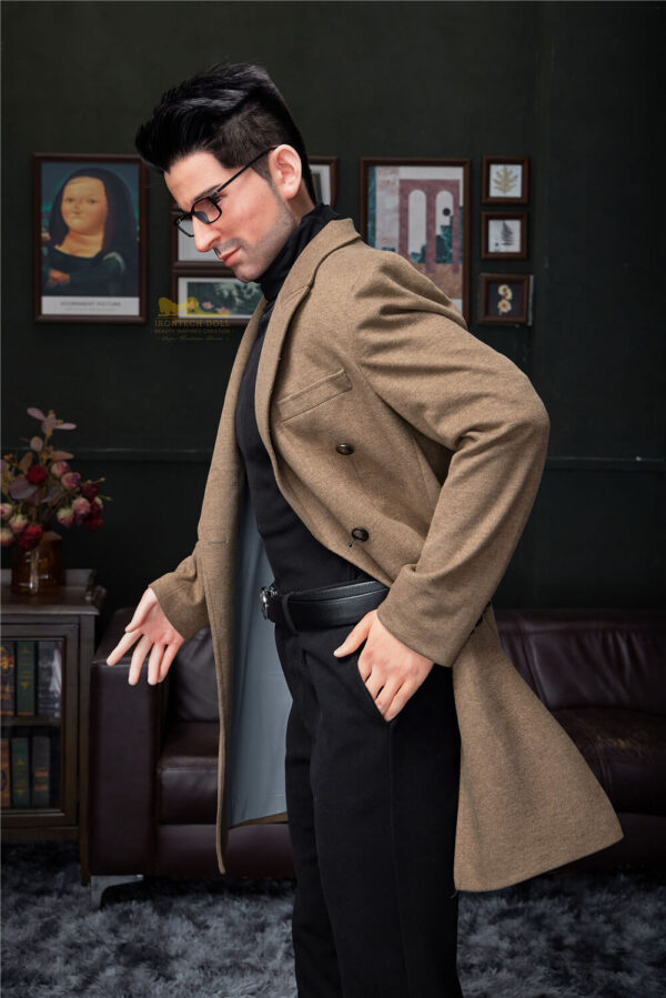 inviting you to explore a world of unparalleled sensuality. Embrace his lifelike features