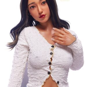 Immerse yourself in the world of pleasure with our stunning Asian-style sex doll