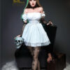this is the one for you.  Her delicate features and pure skin radiate an irresistible magnetism that draws you into a world where fantasies take center stage. With an appearance reminiscent of a little princess