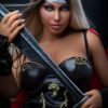 Diy Sex Doll Hedy's charm is as fierce as it is irresistible. With her warrior-style aesthetics