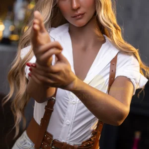 Introducing the embodiment of wild allure:  Doll's Sex Doll Cowgirl Veronica TPE 162cm S50.