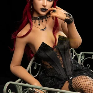Red Hair Gothic Sex Doll 169cm S47 Gia